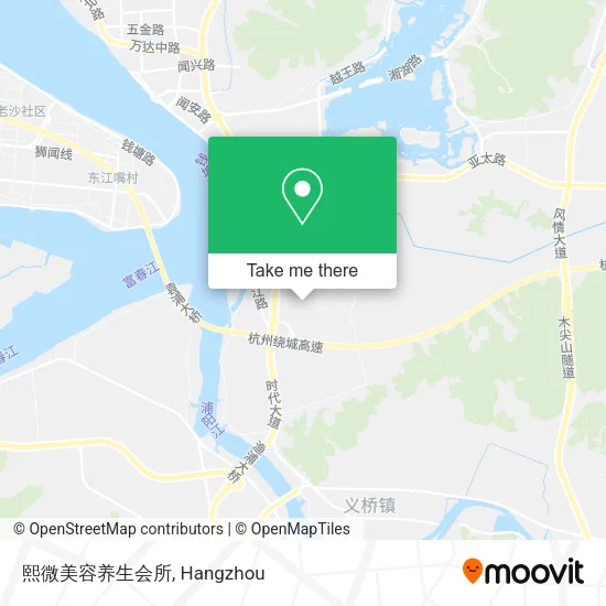 熙微美容养生会所 map