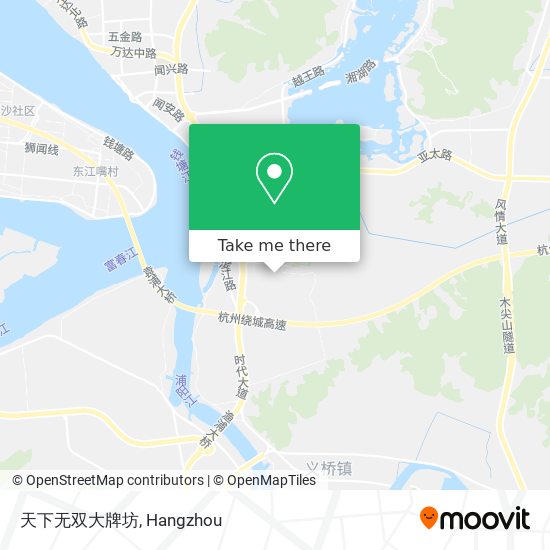 天下无双大牌坊 map