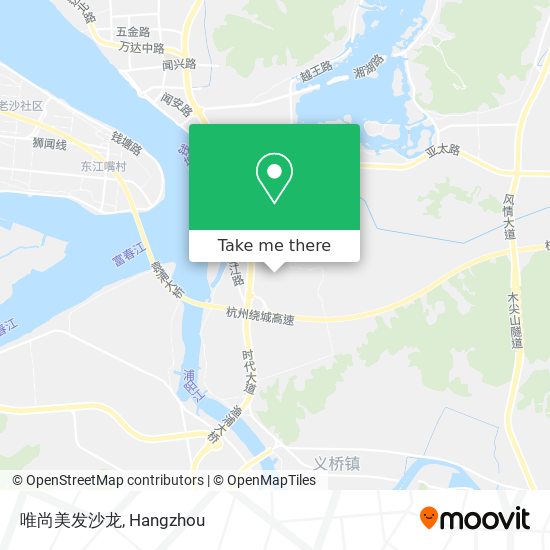 唯尚美发沙龙 map
