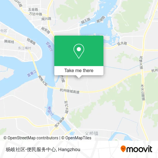 杨岐社区-便民服务中心 map