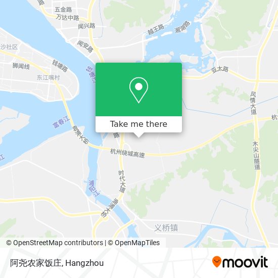 阿尧农家饭庄 map