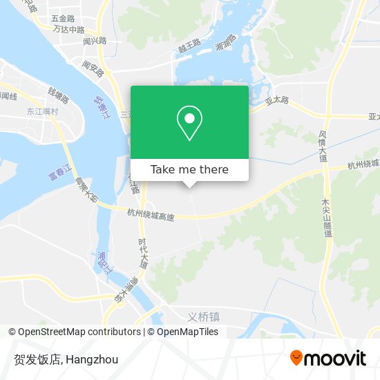 贺发饭店 map