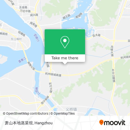 萧山本地蒸菜馆 map