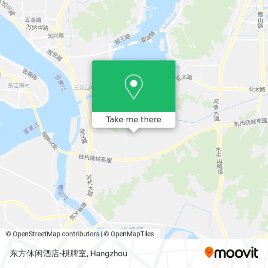 东方休闲酒店-棋牌室 map