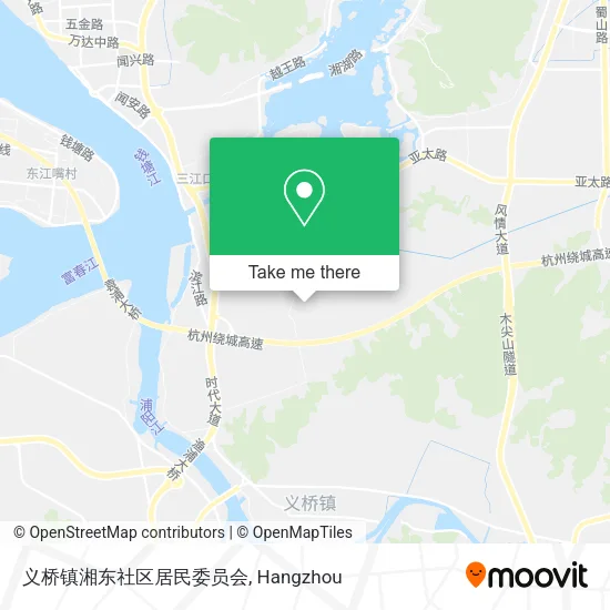 义桥镇湘东社区居民委员会 map