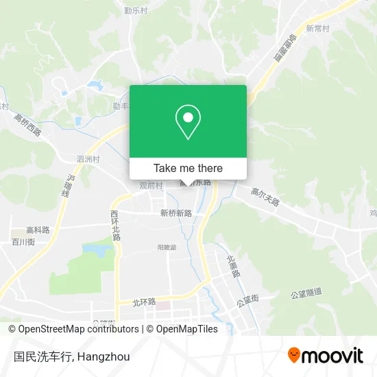 国民洗车行 map
