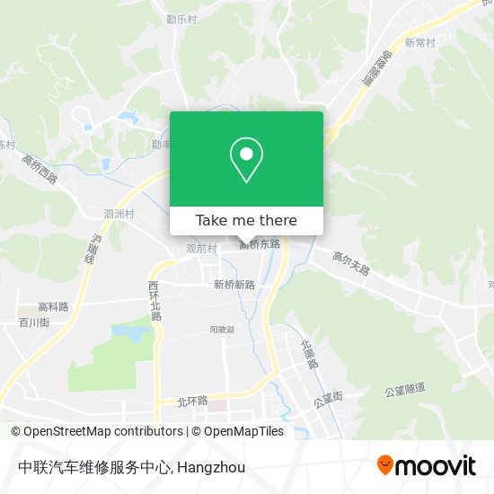 中联汽车维修服务中心 map