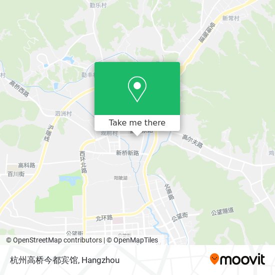 杭州高桥今都宾馆 map