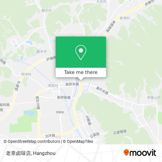 老章卤味店 map