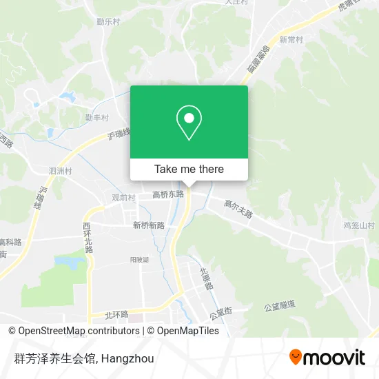 群芳泽养生会馆 map