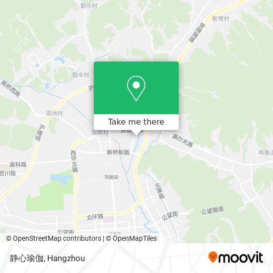 静心瑜伽 map