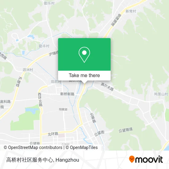 高桥村社区服务中心 map