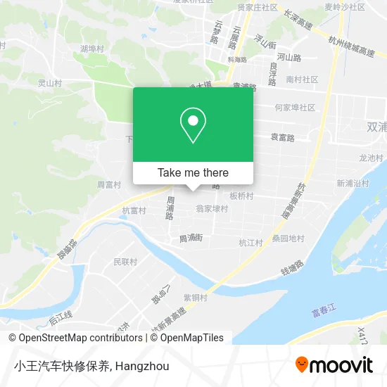 小王汽车快修保养 map