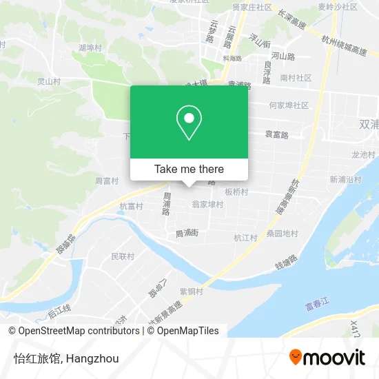 怡红旅馆 map