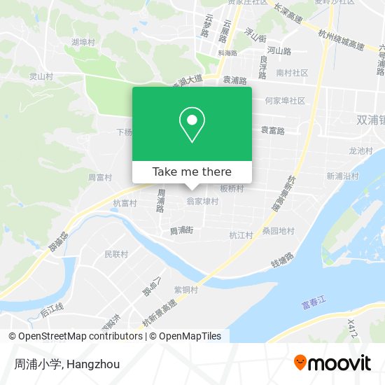 周浦小学 map
