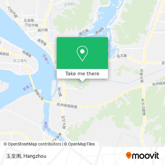 玉皇阁 map