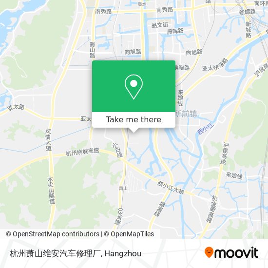 杭州萧山维安汽车修理厂 map