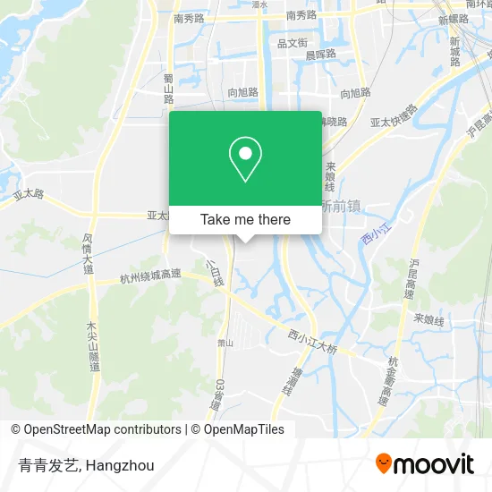 青青发艺 map