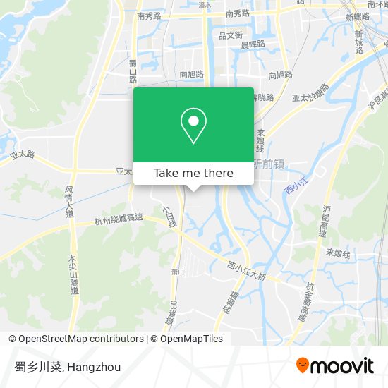 蜀乡川菜 map