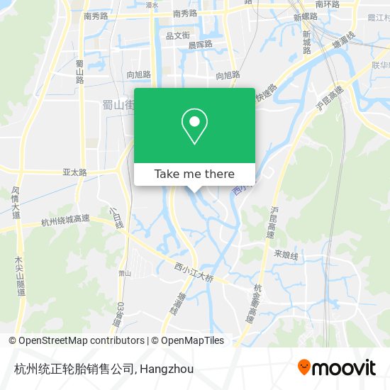 杭州统正轮胎销售公司 map