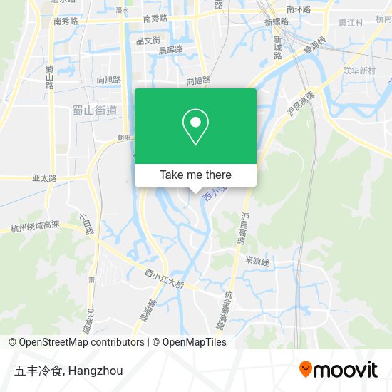 五丰冷食 map