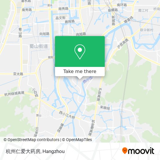 杭州仁爱大药房 map