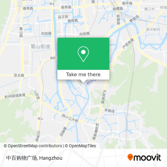 中百购物广场 map