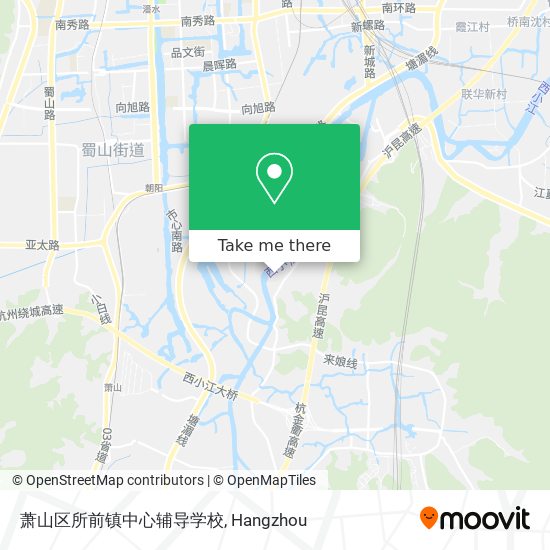 萧山区所前镇中心辅导学校 map