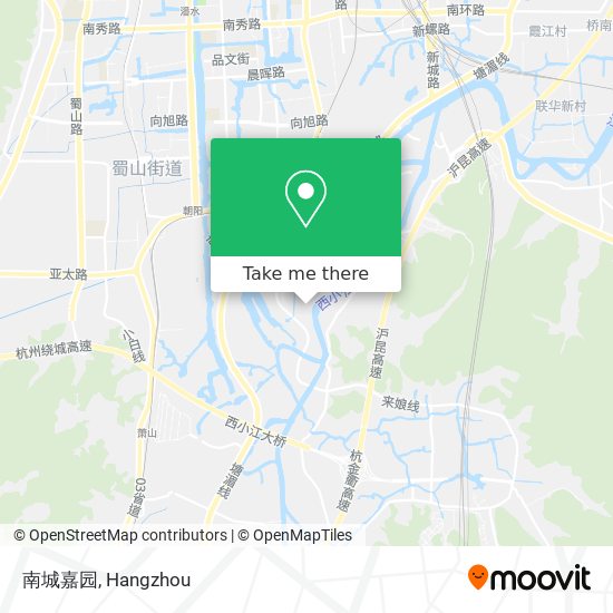 南城嘉园 map