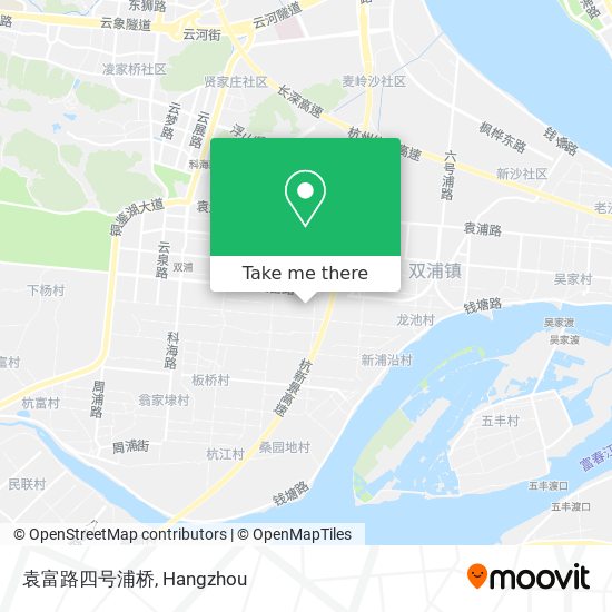 袁富路四号浦桥 map