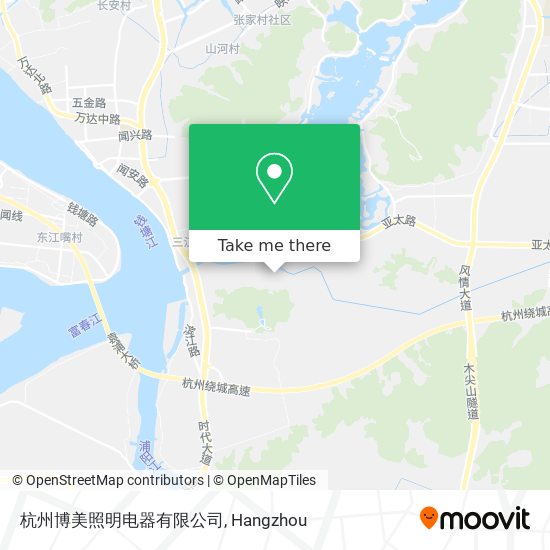 杭州博美照明电器有限公司 map