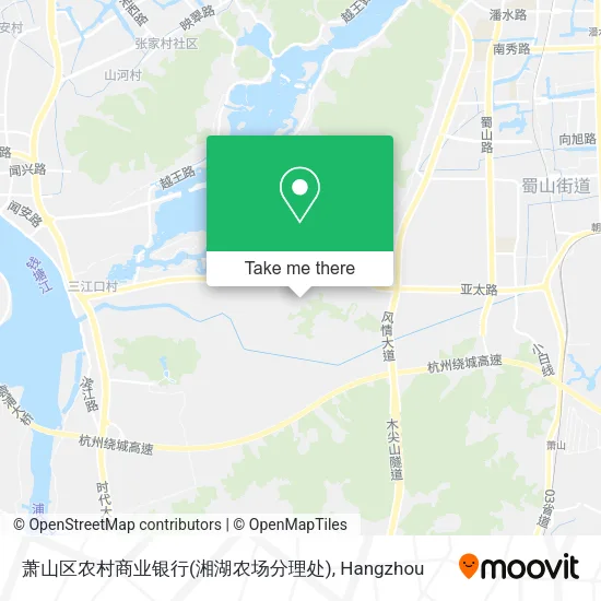 萧山区农村商业银行(湘湖农场分理处) map