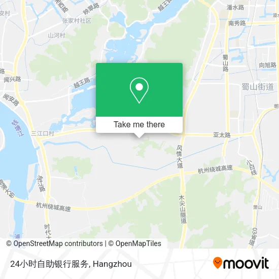 24小时自助银行服务 map