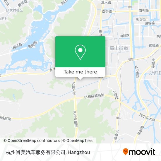 杭州肖美汽车服务有限公司 map