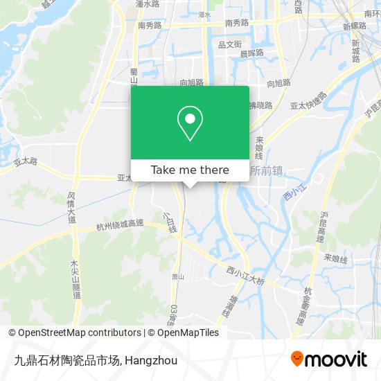 九鼎石材陶瓷品市场 map