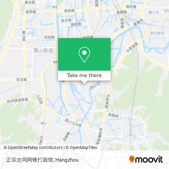 正宗次坞阿锋打面馆 map