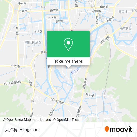 大治桥 map