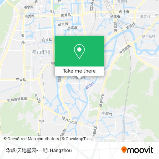 华成·天地墅园-一期 map