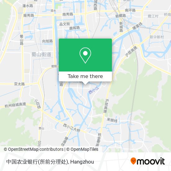 中国农业银行(所前分理处) map