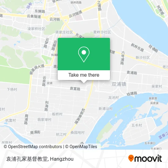 袁浦孔家基督教堂 map
