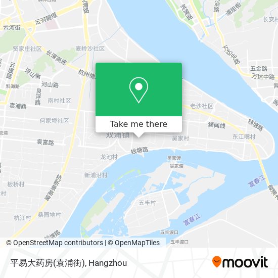 平易大药房(袁浦街) map