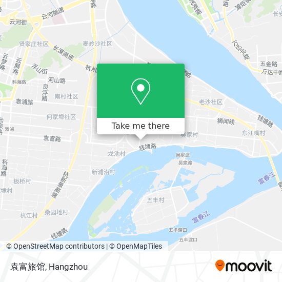 袁富旅馆 map