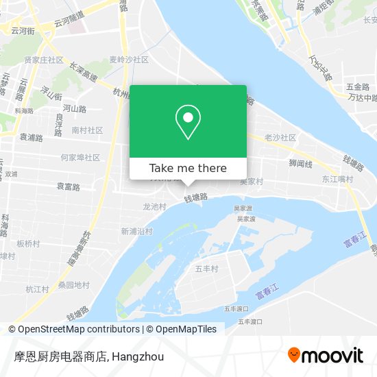 摩恩厨房电器商店 map