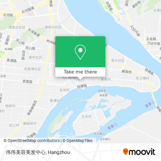 伟伟美容美发中心 map