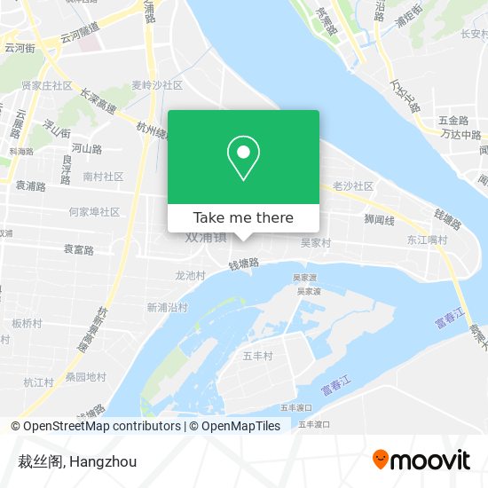 裁丝阁 map