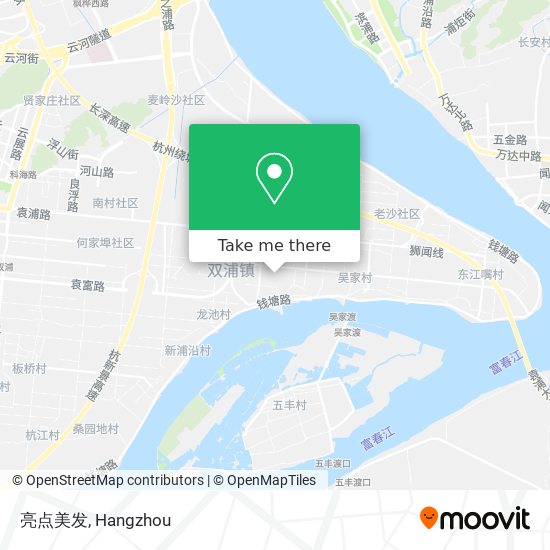 亮点美发 map