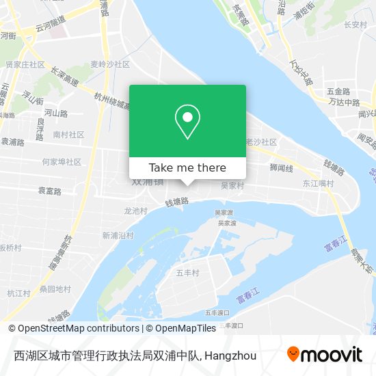 西湖区城市管理行政执法局双浦中队 map