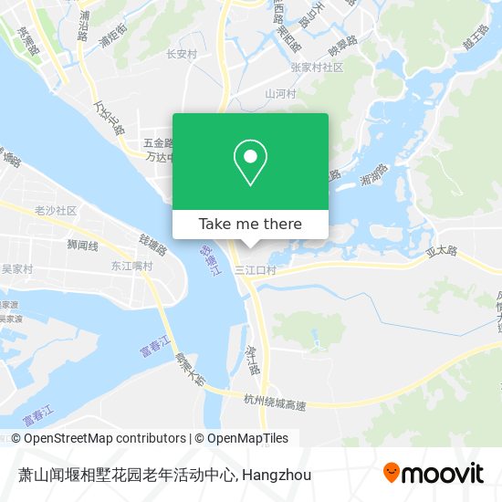 萧山闻堰相墅花园老年活动中心 map