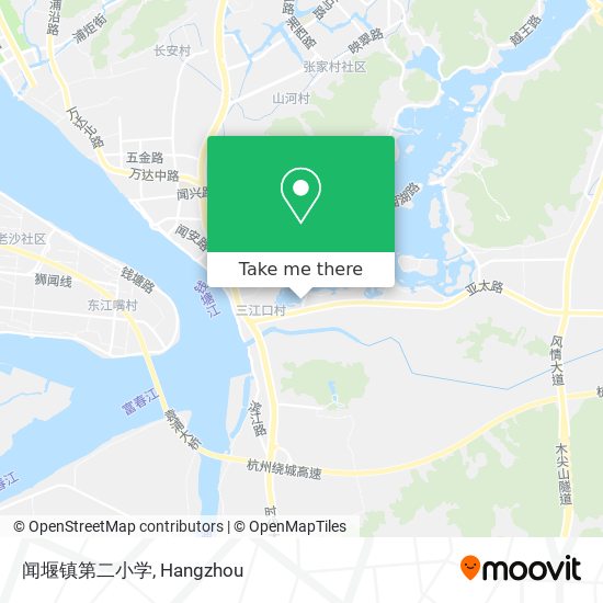 闻堰镇第二小学 map
