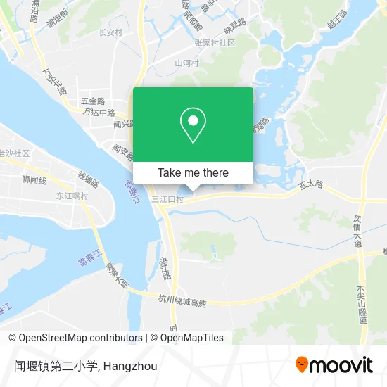 闻堰镇第二小学 map